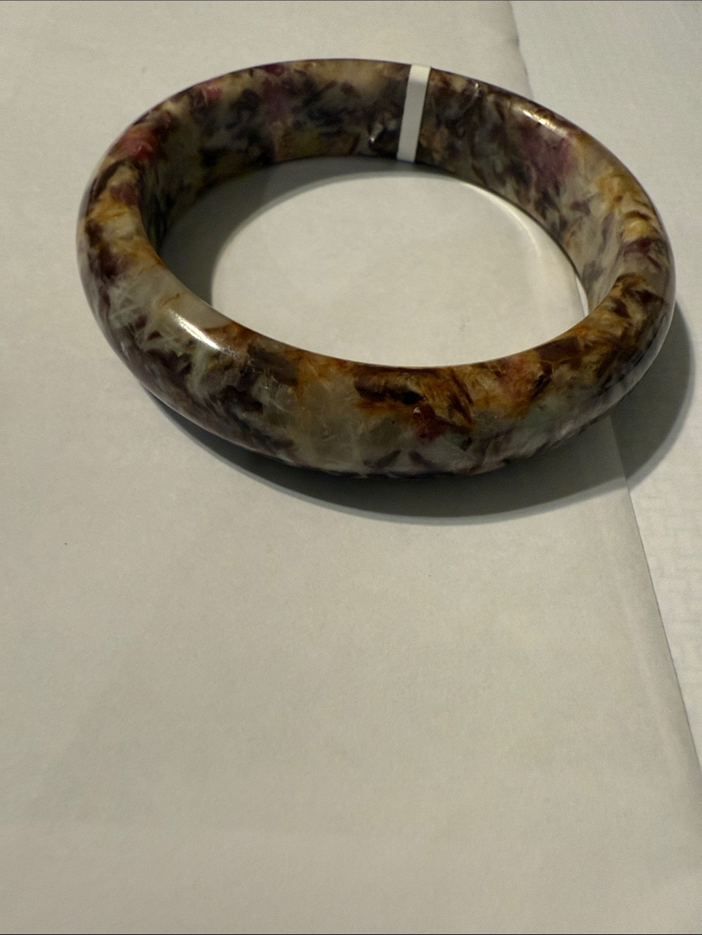Marbled Bangle Bracelet - Multicolor